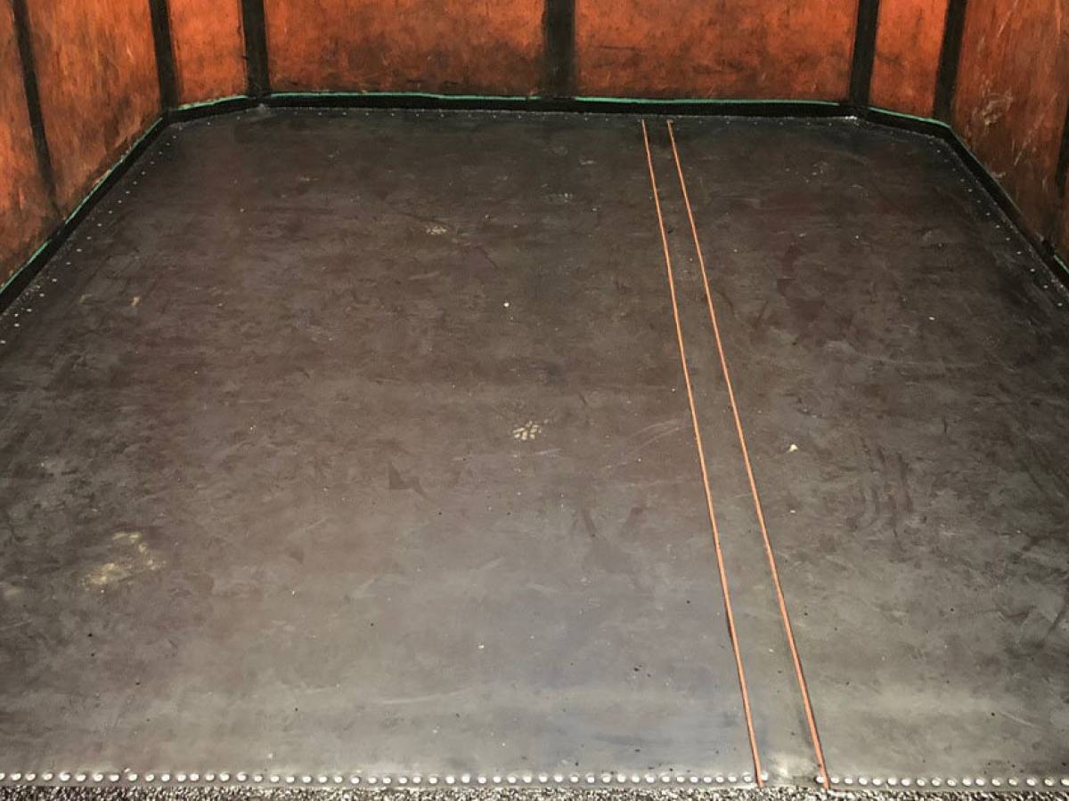 New recovery stall flooring at Giessen University clinic